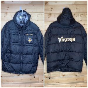 NFL Pro Line Minnesota Vikings Puffer Jacket XL